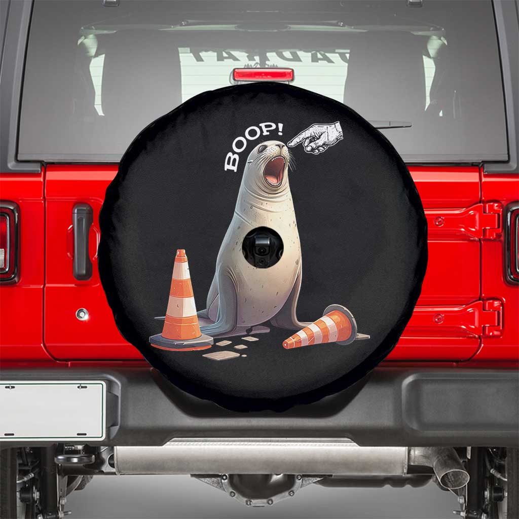 Funny Neil The Seal Boop Spare Tire Cover Viral Cute Seal Lover Gift