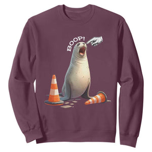 Funny Neil The Seal Boop Sweatshirt Viral Cute Seal Lover Gift