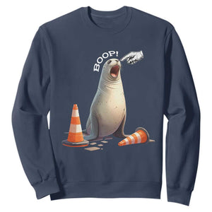 Funny Neil The Seal Boop Sweatshirt Viral Cute Seal Lover Gift