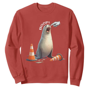 Funny Neil The Seal Boop Sweatshirt Viral Cute Seal Lover Gift