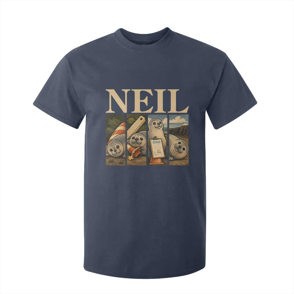 Funny Neil The Seal T Shirt For Kid Viral Ocean Animal Meme Graphic