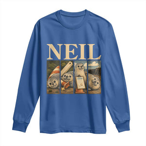 Funny Neil The Seal Long Sleeve Shirt Viral Ocean Animal Meme Graphic