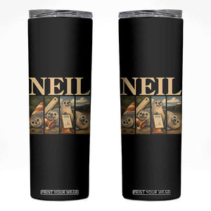 Funny Neil The Seal Skinny Tumbler Viral Ocean Animal Meme Graphic