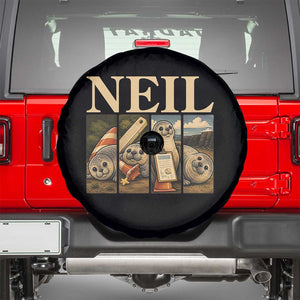 Funny Neil The Seal Spare Tire Cover Viral Ocean Animal Meme Graphic