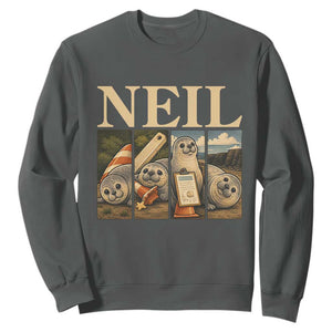 Funny Neil The Seal Sweatshirt Viral Ocean Animal Meme Graphic