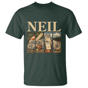 Funny Neil The Seal T Shirt Viral Ocean Animal Meme Graphic