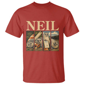 Funny Neil The Seal T Shirt Viral Ocean Animal Meme Graphic