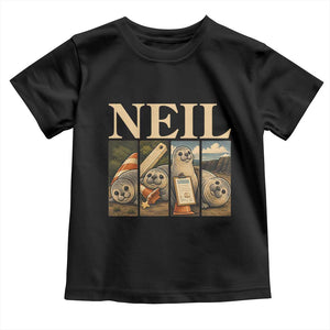 Funny Neil The Seal Toddler T Shirt Viral Ocean Animal Meme Graphic TS12 Black Print Your Wear