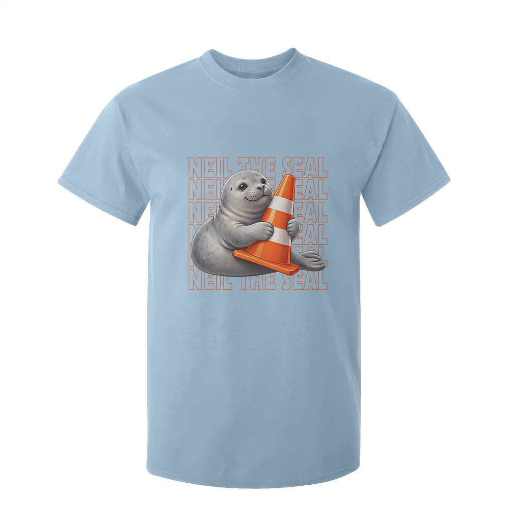 Neil The Seal Groovy T Shirt For Kid Retro Vintage Cute Seal Lover Graphic