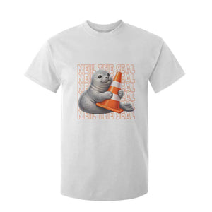 Neil The Seal Groovy T Shirt For Kid Retro Vintage Cute Seal Lover Graphic