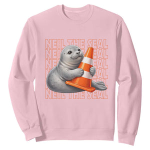 Neil The Seal Groovy Sweatshirt Retro Vintage Cute Seal Lover Graphic