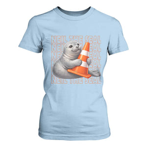 Neil The Seal Groovy T Shirt For Women Retro Vintage Cute Seal Lover Graphic