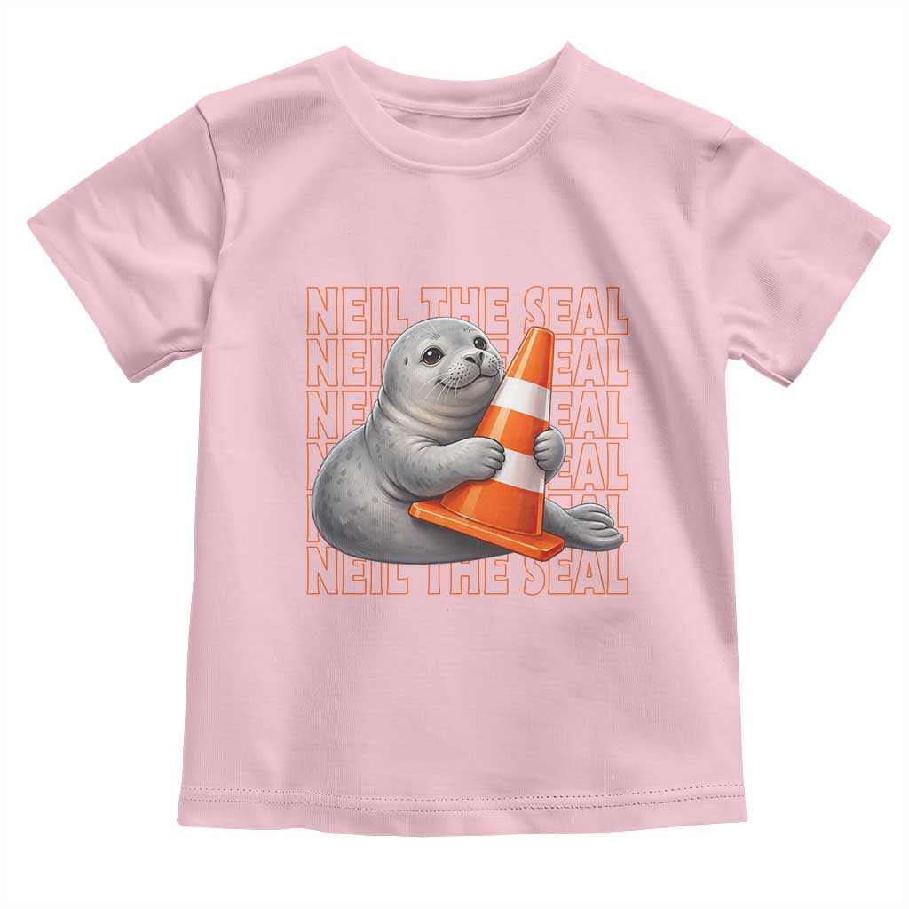 Neil The Seal Groovy Toddler T Shirt Retro Vintage Cute Seal Lover Graphic