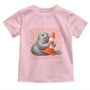 Neil The Seal Groovy Toddler T Shirt Retro Vintage Cute Seal Lover Graphic