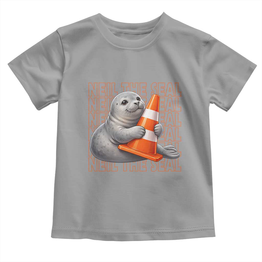 Neil The Seal Groovy Toddler T Shirt Retro Vintage Cute Seal Lover Graphic