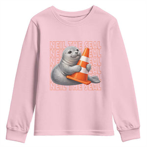 Neil The Seal Groovy Youth Sweatshirt Retro Vintage Cute Seal Lover Graphic