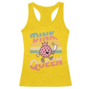 Pickleball Girl Lover Racerback Tank Top Dink Queen TS12 Daisy Print Your Wear
