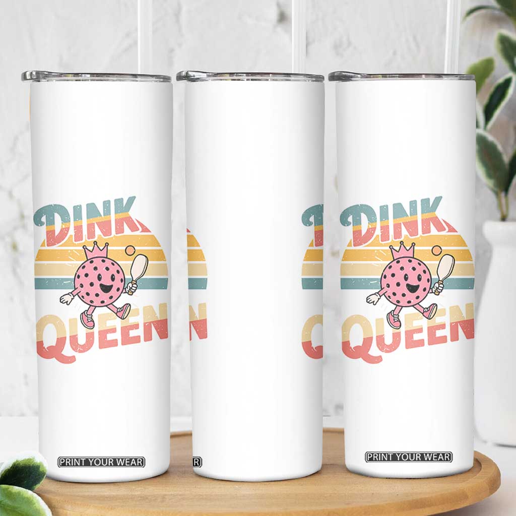 Pickleball Girl Lover Skinny Tumbler Dink Queen TS12 Print Your Wear
