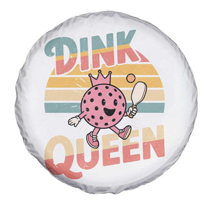 Pickleball Girl Lover Spare Tire Cover Dink Queen TS12 Print Your Wear