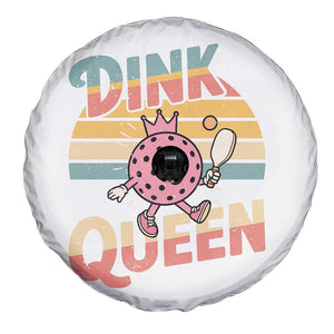 Pickleball Girl Lover Spare Tire Cover Dink Queen TS12 Print Your Wear