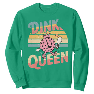 Pickleball Girl Lover Sweatshirt Dink Queen TS12 Irish Green Print Your Wear