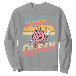 Pickleball Girl Lover Sweatshirt Dink Queen TS12 Sport Gray Print Your Wear