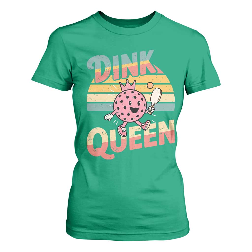 Pickleball Girl Lover T Shirt For Women Dink Queen TS12 Irish Green Print Your Wear