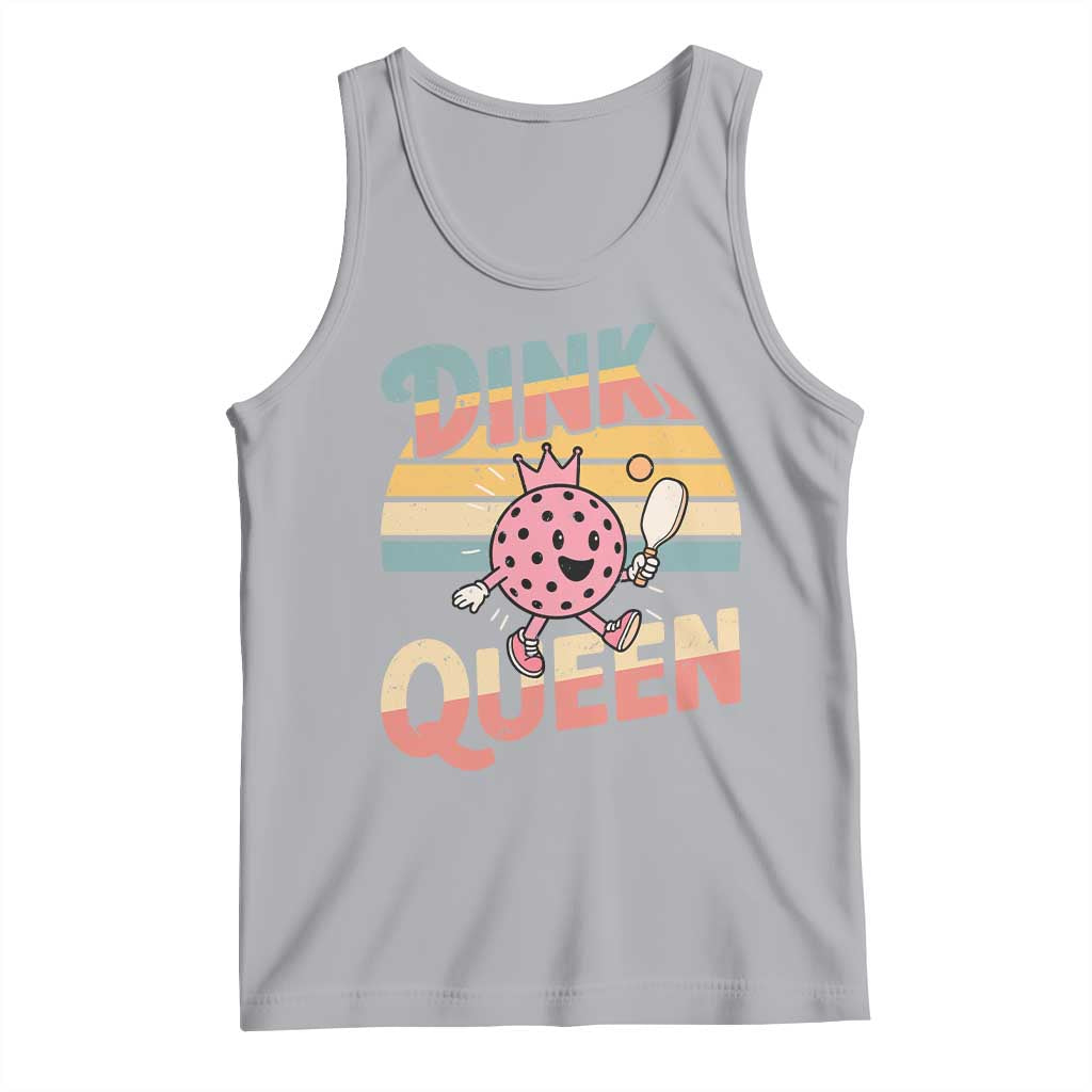 Pickleball Girl Lover Tank Top Dink Queen TS12 Athletic Heather Print Your Wear