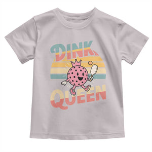 Pickleball Girl Lover Toddler T Shirt Dink Queen TS12 Ice Gray Print Your Wear
