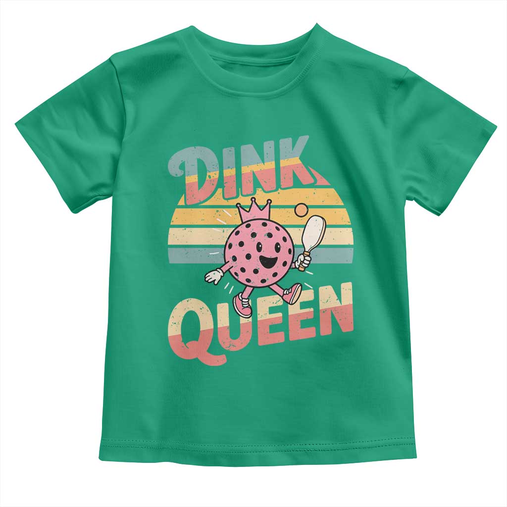 Pickleball Girl Lover Toddler T Shirt Dink Queen TS12 Irish Green Print Your Wear