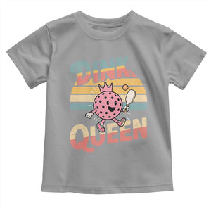 Pickleball Girl Lover Toddler T Shirt Dink Queen TS12 Sport Gray Print Your Wear