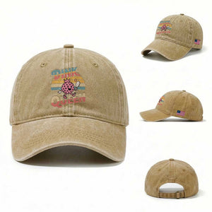 Pickleball Girl Lover Washed Cotton Baseball Cap Dink Queen TS12 Washed Cap Universal Fit Khaki Print Your Wear