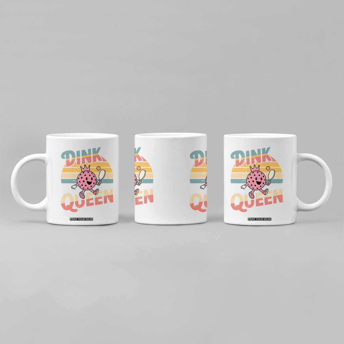 Pickleball Girl Lover Coffee Mug Dink Queen TS12 Print Your Wear