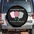 Pickleball Girl Lover Spare Tire Cover It Is A Good Day To Play Quote TS12 No hole Black Print Your Wear