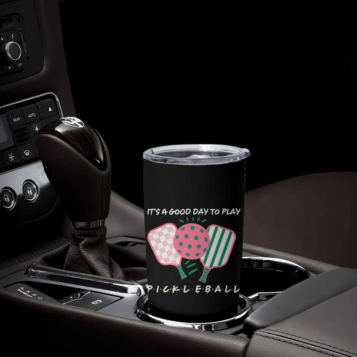 Pickleball Girl Lover Tumbler Cup It Is A Good Day To Play Quote TS12 Print Your Wear