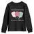Pickleball Girl Lover Youth Sweatshirt It Is A Good Day To Play Quote TS12 Black Print Your Wear