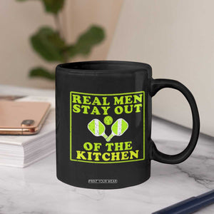 Funny Pickleball Coffee Mug Stay Out Of The Kitchen For Men TS12 Print Your Wear