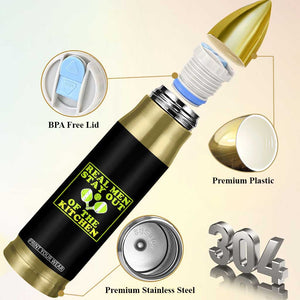 Funny Pickleball Bullet Tumbler Stay Out Of The Kitchen For Men TS12 Print Your Wear