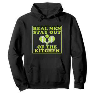Funny Pickleball Hoodie Stay Out Of The Kitchen For Men TS12 Black Print Your Wear