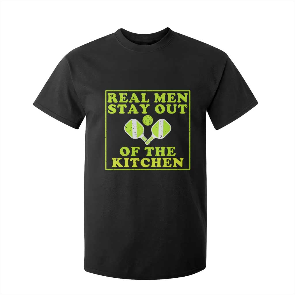 Funny Pickleball T Shirt For Kid Stay Out Of The Kitchen For Men TS12 Black Print Your Wear
