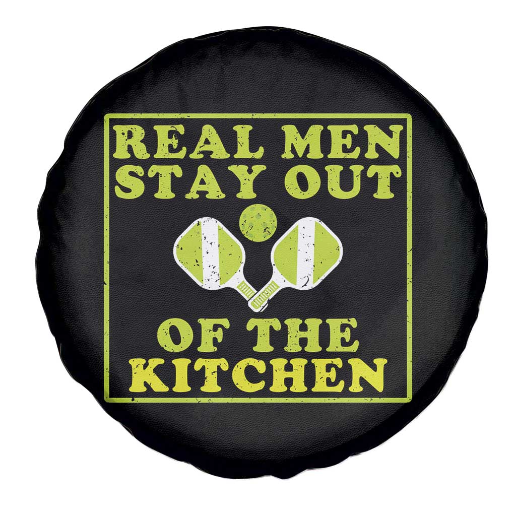 Funny Pickleball Spare Tire Cover Stay Out Of The Kitchen For Men TS12 Print Your Wear