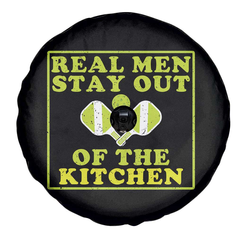Funny Pickleball Spare Tire Cover Stay Out Of The Kitchen For Men TS12 Print Your Wear