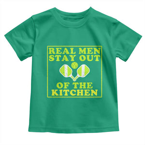 Funny Pickleball Toddler T Shirt Stay Out Of The Kitchen For Men TS12 Irish Green Print Your Wear