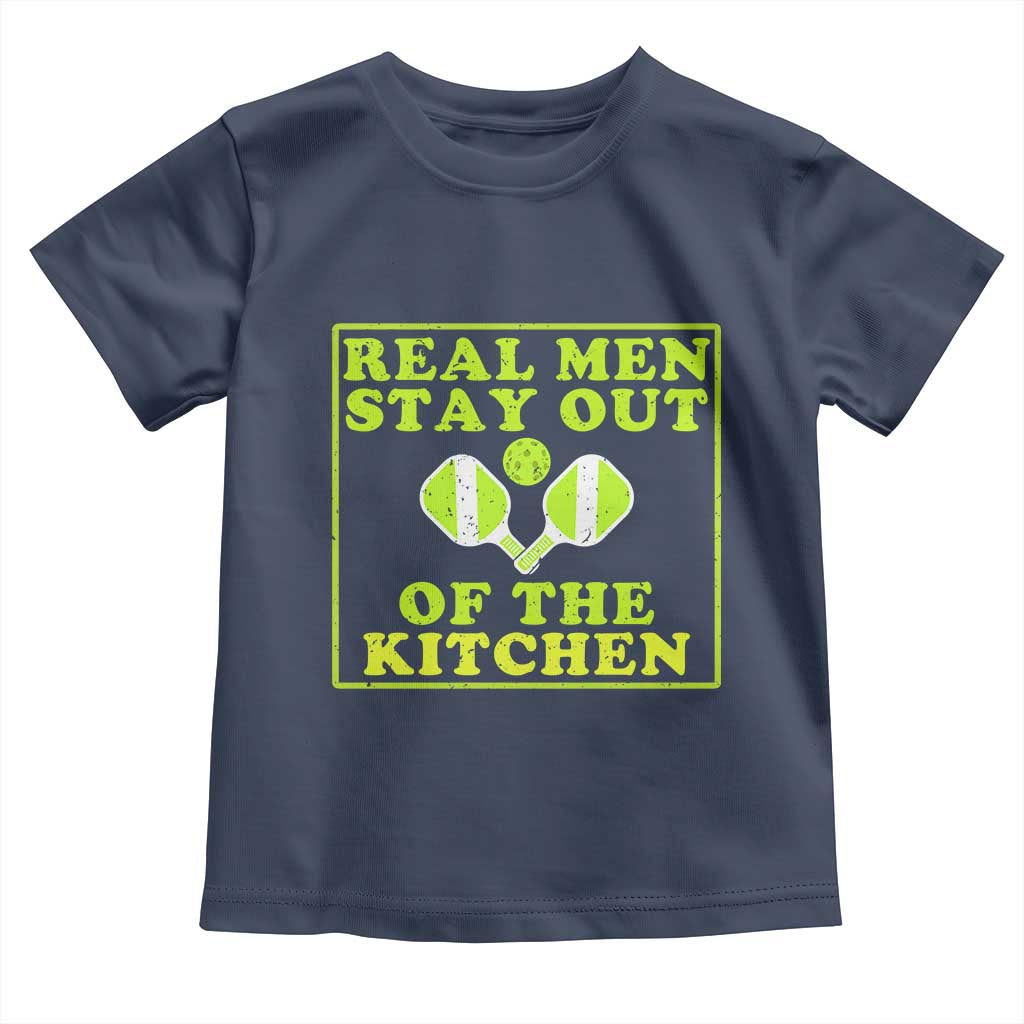 Funny Pickleball Toddler T Shirt Stay Out Of The Kitchen For Men TS12 Navy Print Your Wear