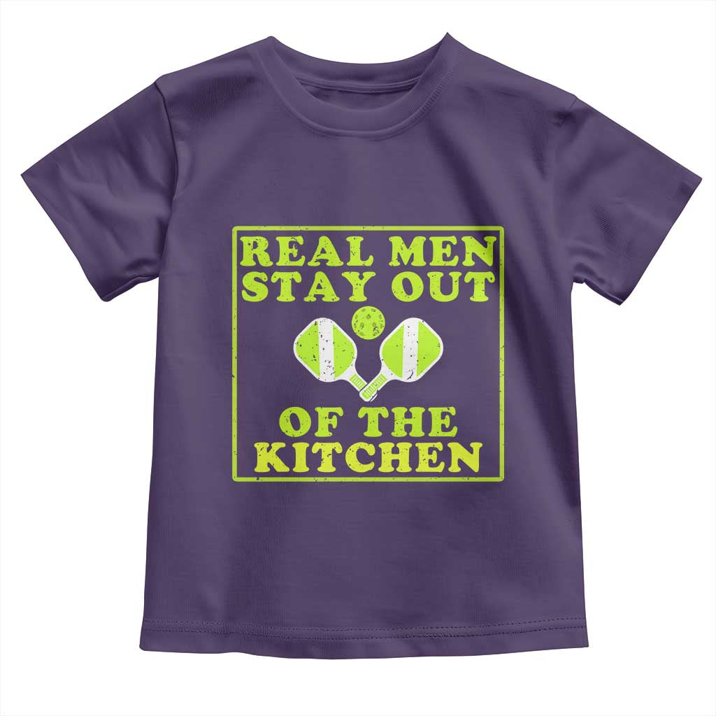 Funny Pickleball Toddler T Shirt Stay Out Of The Kitchen For Men TS12 Purple Print Your Wear