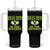 Funny Pickleball Tumbler With Handle Stay Out Of The Kitchen For Men TS12 One Size: 40 oz Black Print Your Wear