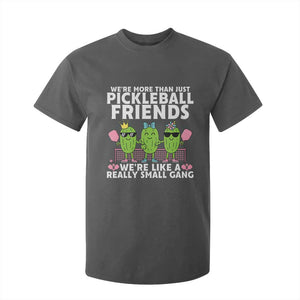 Pickleball Lovers T Shirt For Kid We Are More Than Just Pickleball Friends TS12 Dark Heather Print Your Wear