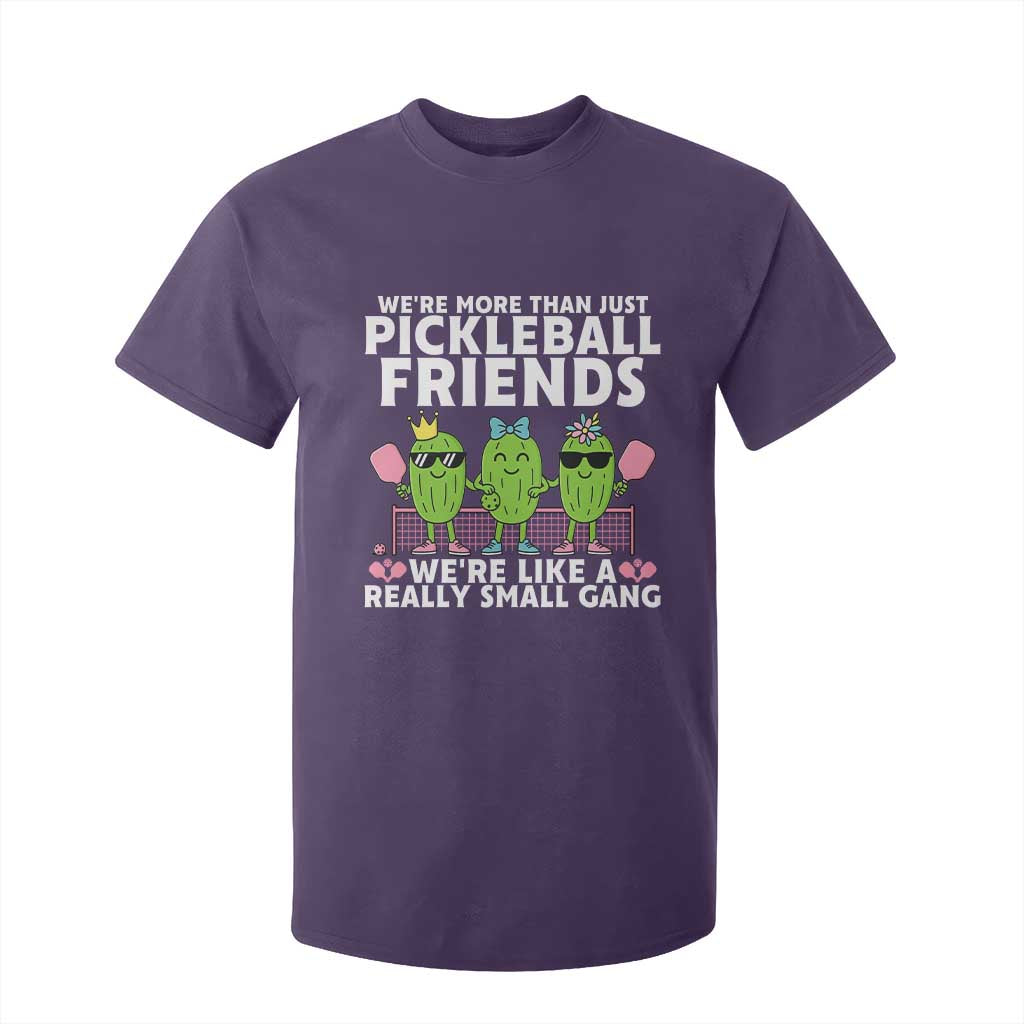 Pickleball Lovers T Shirt For Kid We Are More Than Just Pickleball Friends TS12 Purple Print Your Wear