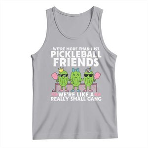 Pickleball Lovers Tank Top We Are More Than Just Pickleball Friends TS12 Athletic Heather Print Your Wear