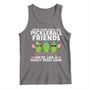 Pickleball Lovers Tank Top We Are More Than Just Pickleball Friends TS12 Deep Heather Print Your Wear